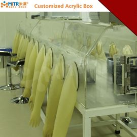De multidoos van de Handschoenen Acrylhandschoen, Chemische de Handschoendoos van het Wetenschapsonderzoek 