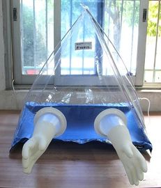 Pvc-de Doos van de Laboratoriumhandschoen, Captair-de Zak van de Piramidehandschoen voor het Testen van Onderzoek