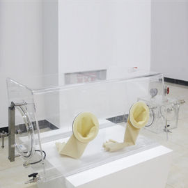 De acryldoos van de Stikstofhandschoen, de Medische Doos van de het Inerte Gashandschoen van het Laboratoriumonderzoek