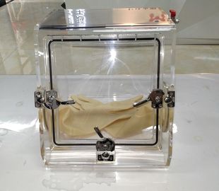 Draagbare het Testen de Handschoendoos van het Kamerlaboratorium met 40mm Breedte Inert Gas het Zuiveren