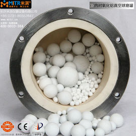 Alumina Gevoerde Vacuüm de Kruik Ceramische Malende Pot/Tank van de Balmolen Met lange levensuur