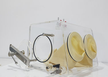 Klein Groottehoogtepunt - bekijk de Doos van de Laboratoriumhandschoen met Stikstof/Argon/Helium