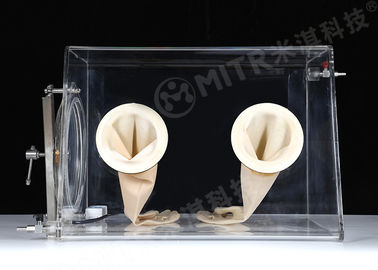 Doos van de laboratorium de Vacuüm Acrylhandschoen met het Beperken van Vacuümgraad tot - 0,1 MPA